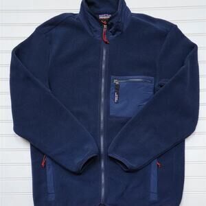 Patagonia Men's Synchilla Full Zip Fleece Jacket Size M Blue